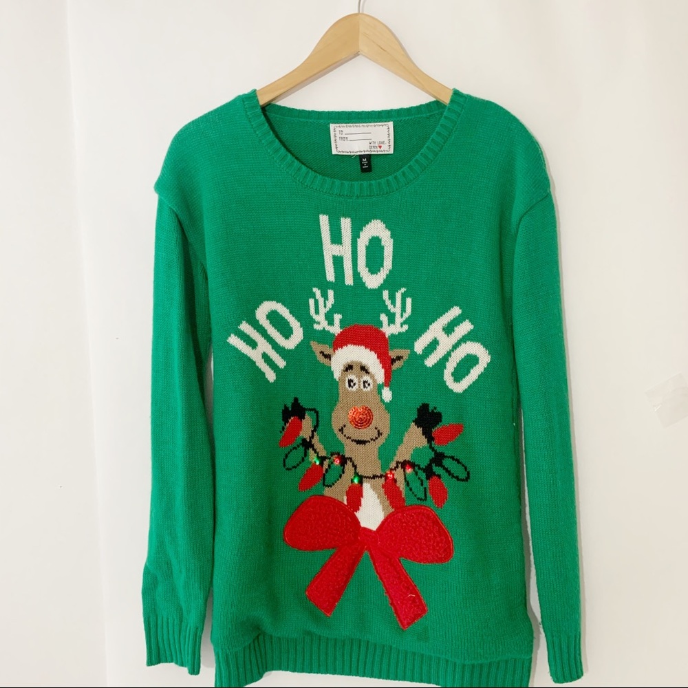 Ugly sweater-green